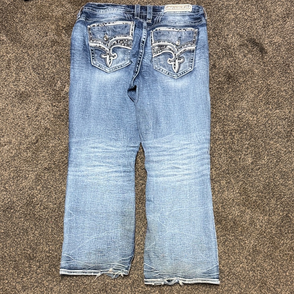 Rock Revival Yui Womens Jeans 36 18W 18 Excellent Condition Easy Boot